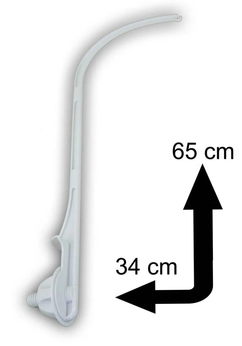 Niermann Mobilehalter zum Schrauben B/H/L: ca. 11x6x35 cm