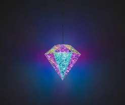 Nolo Dekoleuchte Diamant transparent B/H/L: ca. 20x20x20 cm