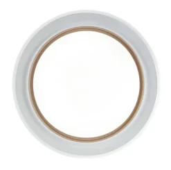 Nolo LED-Deckenleuchte Disc silber Kunststoff B/H/T: ca. 46x46x5 cm