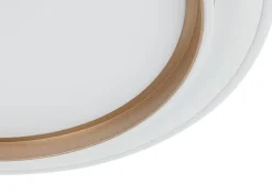 Nolo LED-Deckenleuchte Disc silber Kunststoff B/H/T: ca. 46x46x5 cm