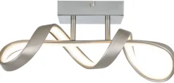 Nolo LED Deckenleuchte Jonathan Chrom Kunststoff Metall B/H/L: ca. 12x16x40 cm 1 Brennstellen