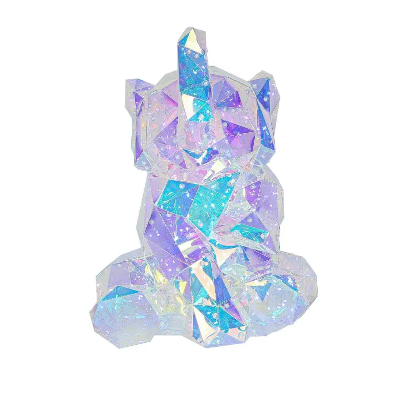 Nolo LED-Dekoleuchte Elefant transparent