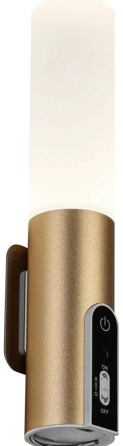 Nolo LED-Dekoleuchte Flash messing B/H/L: ca. 4x3,8x19,8 cm