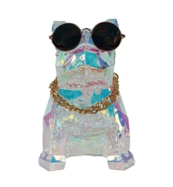 Nolo LED-Dekoleuchte French Dog transparent B/H/T: ca. 18,5x11,5x20 cm