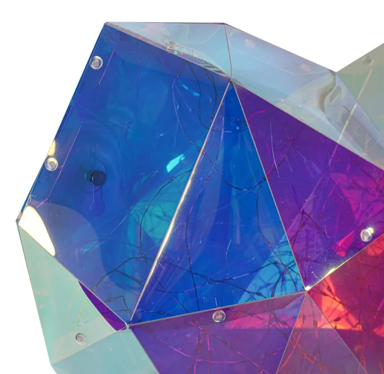 Nolo LED-Dekoleuchte Heart transparent B/H/T: ca. 45x9x38 cm