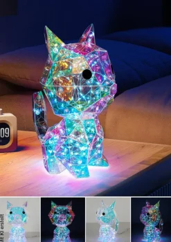 Nolo LED-Dekoleuchte Katze H: ca. 21 cm