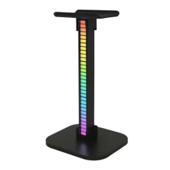 Nolo LED-Headset-Ständer schwarz Kunststoff B/H/T: ca. 10x19,5x11 cm
