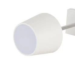 Nolo LED-Tischleuchte Benny weiß Kunststoff Metall B/H/T: ca. 11x26x11 cm 1 Brennstellen