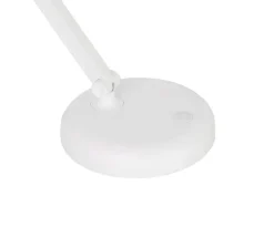 Nolo LED-Tischleuchte Brian weiß Kunststoff B/H/T: ca. 13x35x13 cm