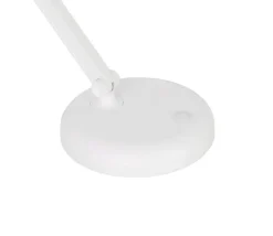 Nolo LED-Tischleuchte Brian weiß Kunststoff B/H/T: ca. 13x35x13 cm