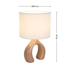 Nolo Tischleuchte Tuni E27 1 Brennstellen