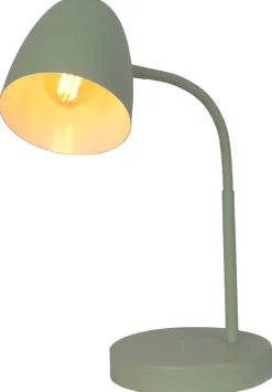 Nowa Tischleuchte 50870114 grün Metall B/H: ca. 20x40 cm E14 1 Brennstellen