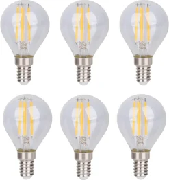 Näve Leuchten LED-Leuchtmittel 4139206 6er Pack E14