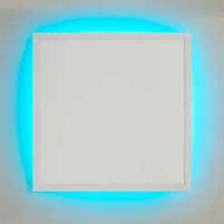 Näve Leuchten LED-Panel 1382161 multicolor Kunststoff Metall B/H/T: ca. 45x6x45 cm 2 Brennstellen