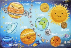 Obsession Kinderteppich My Fun Kids Multi B/L: ca. 80x120 cm
