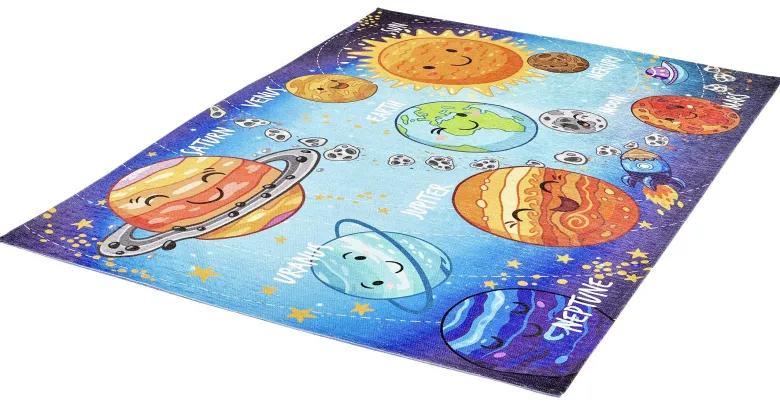 Obsession Kinderteppich My Fun Kids Multi B/L: ca. 80x120 cm