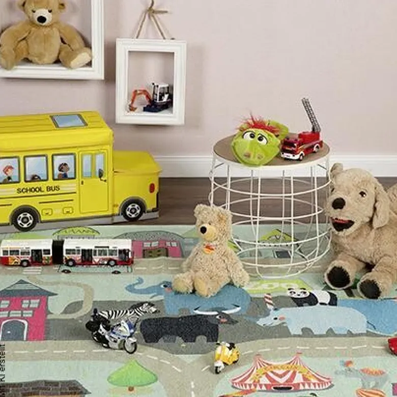Obsession Kinderteppich My Fun Kids Multi B/L: ca. 160x230 cm