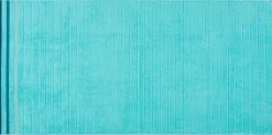 oh cosy Duschtuch Marta türkis Baumwolle B/L: ca. 70x140 cm