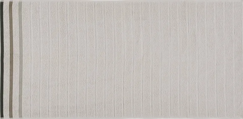 oh cosy Handtuch Marta hellgrau Baumwolle B/L: ca. 50x100 cm