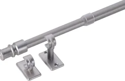 ondeco Bistrostange aura silber Metall ausziehbar von ca. 135 bis 225 cm 1.0 Läufe