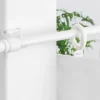 ondeco Bistrostange aura weiß Metall ausziehbar von ca. 55 bis 85 cm 1.0 Läufe