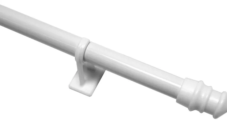ondeco Bistrostange aura weiß Metall ausziehbar von ca. 135 bis 225 cm 1.0 Läufe