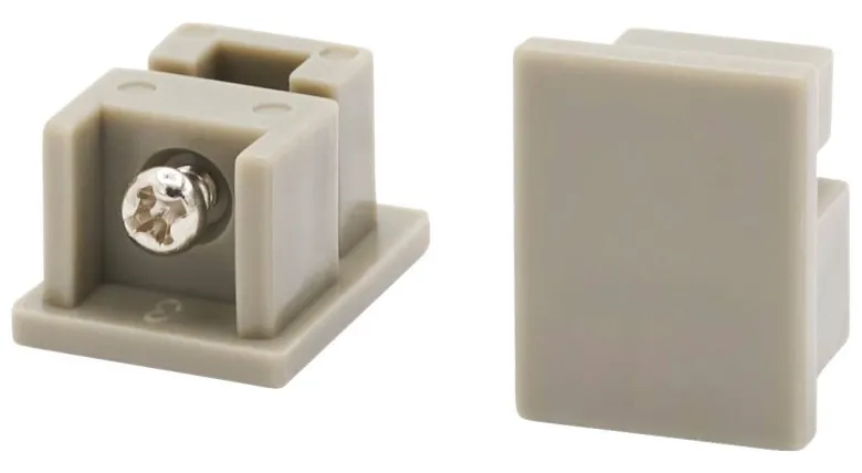 ondeco Endkappe smart Edelstahloptik Kunststoff 1.0 Läufe