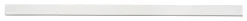 ondeco Gardinenschiene smart weiß Metall L: ca. 240 cm 1.0 Läufe