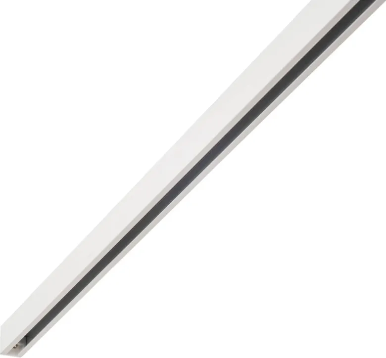 ondeco Gardinenschiene smart weiß Metall L: ca. 240 cm 1.0 Läufe