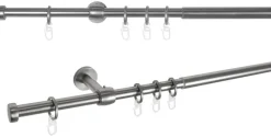 ondeco Stilgarnituren cap-noble Edelstahloptik Metall ausziehbar von ca. 160 bis 280 cm 1.0 Läufe