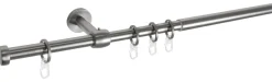 ondeco Stilgarnituren cap-noble Edelstahloptik Metall ausziehbar von ca. 120 bis 210 cm 1.0 Läufe