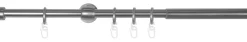 ondeco Stilgarnituren cap-noble Edelstahloptik Metall ausziehbar von ca. 120 bis 210 cm 1.0 Läufe