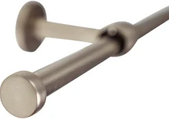 ondeco Stilgarnituren cap-noble Edelstahloptik Metall ausziehbar von ca. 120 bis 210 cm 1.0 Läufe