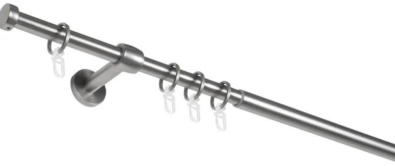 ondeco Stilgarnituren cap-noble Edelstahloptik Metall ausziehbar von ca. 120 bis 210 cm 1.0 Läufe