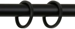 ondeco Stilgarnituren rillcube schwarz Metall ausziehbar von ca. 120 bis 210 cm 1.0 Läufe