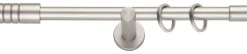 ondeco Stilgarnituren rillcube Edelstahloptik Metall ausziehbar von ca. 160 bis 280 cm 1.0 Läufe