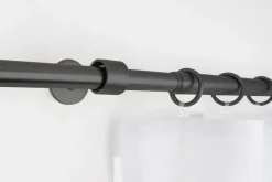 ondeco Stilgarnituren schwarz Metall ausziehbar von ca. 120 bis 210 cm 1.0 Läufe