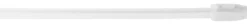 ondeco Vitragenstange simple weiß Metall ausziehbar von ca. 80 bis 120 cm 1.0 Läufe