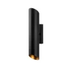 Opviq Wandleuchte gold schwarz Metall B/H/L: ca. 12x40x8 cm G9 2 Brennstellen