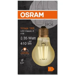 OSRAM LED-Leuchtmittel Filamentlampe Vintage 1906 AC32390 E27