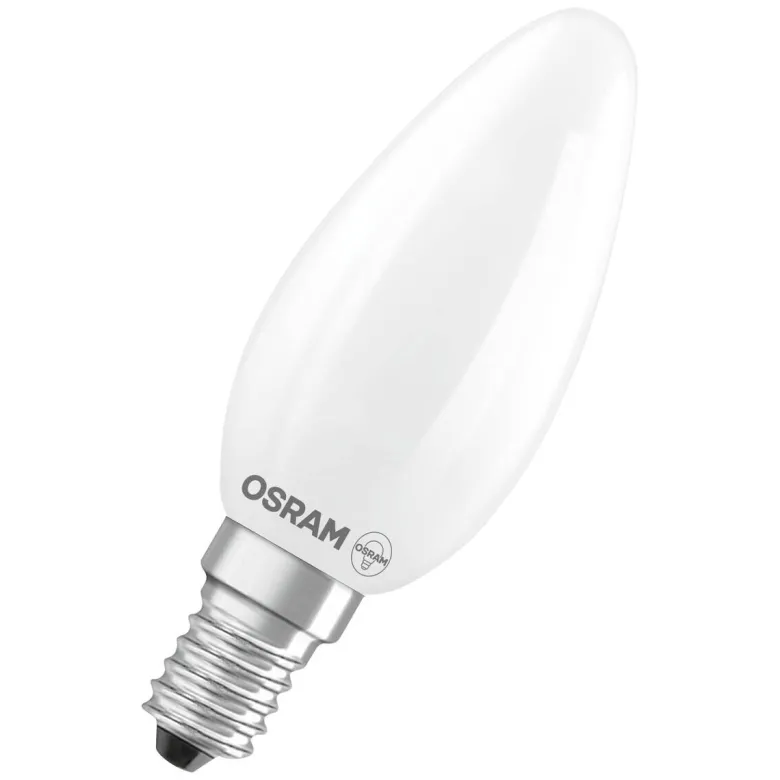 OSRAM LED-Leuchtmittel Kerzenlampe BASE Classic B AC70204 2er Pack E14