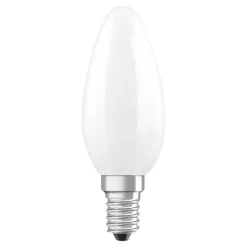 OSRAM LED-Leuchtmittel Kerzenlampe BASE Classic B AC70204 2er Pack E14