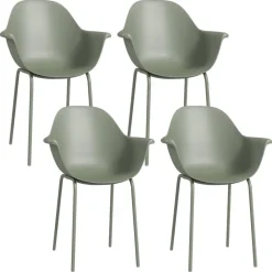 Outsunny Bistro-Set grün Kunststoff B/H/L: ca. 55x84x59 cm