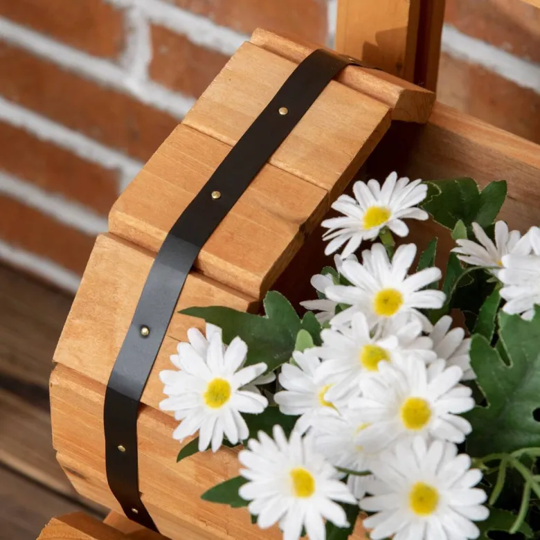 Outsunny Blumenkasten mit Rankgitter