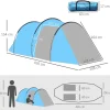 Outsunny Campingartikel B/H/L: ca. 206x426x154 cm
