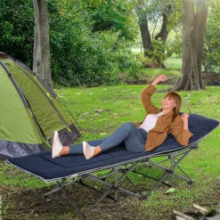 Outsunny Campingbett B/H/L: ca. 64,5x53x188 cm