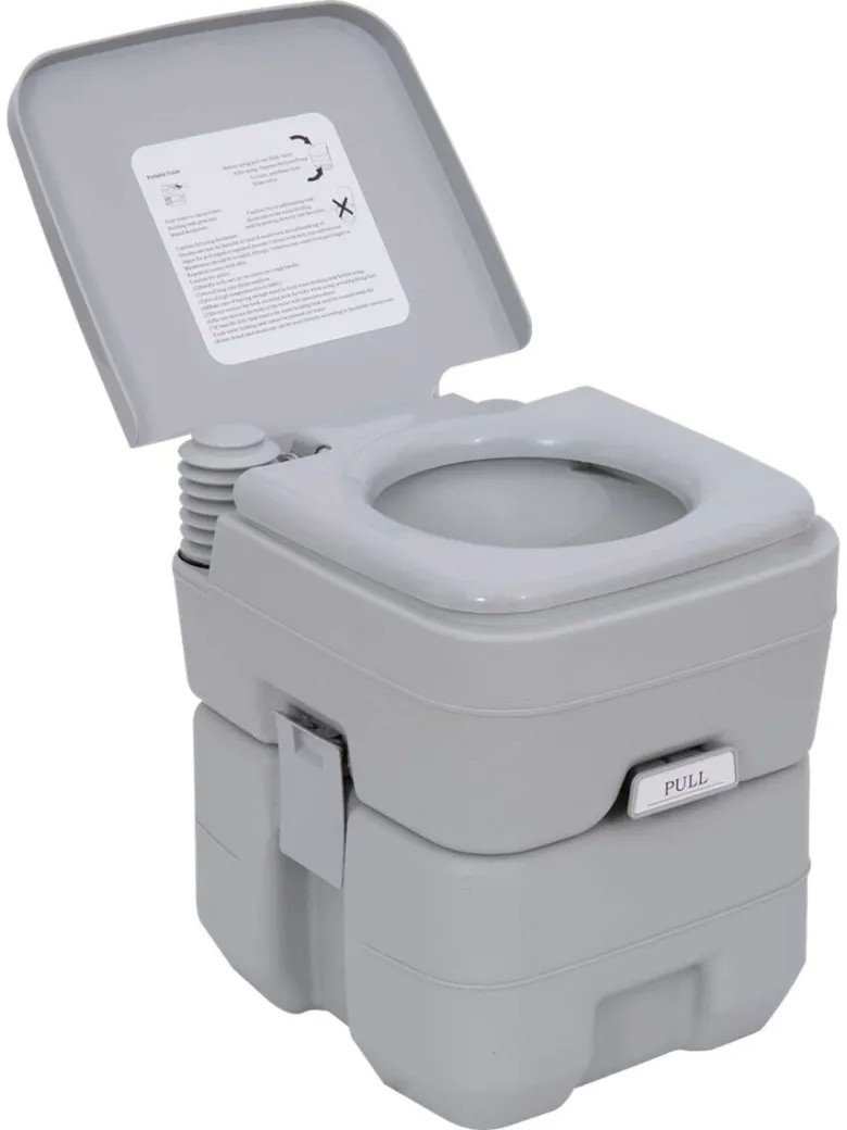 Outsunny Campingtoilette B/H/L: ca. 41x42,5x35,5 cm