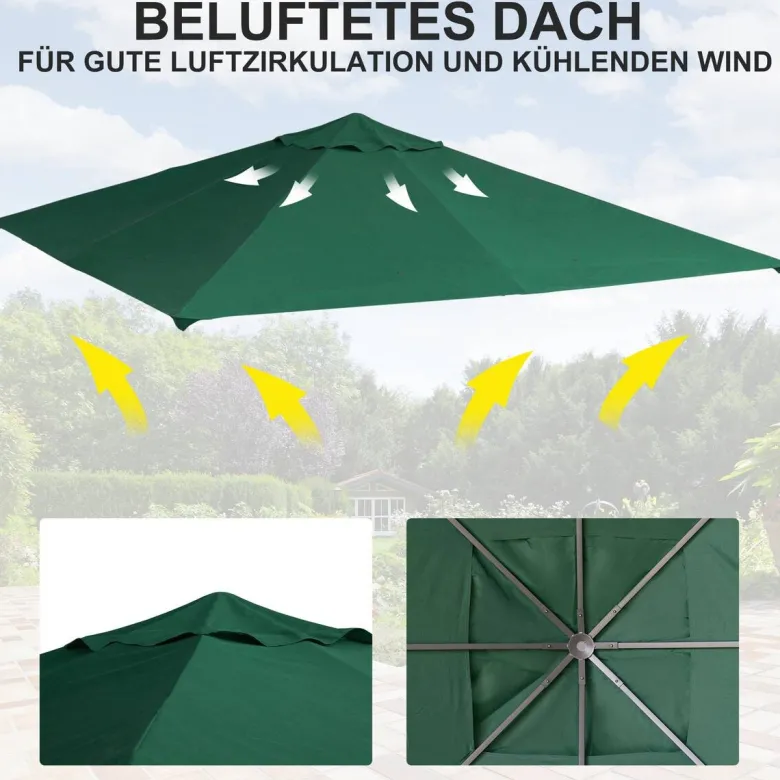 Outsunny Ersatzdach für Pavillon