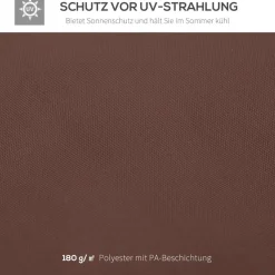 Outsunny Ersatzdach für Pavillon
