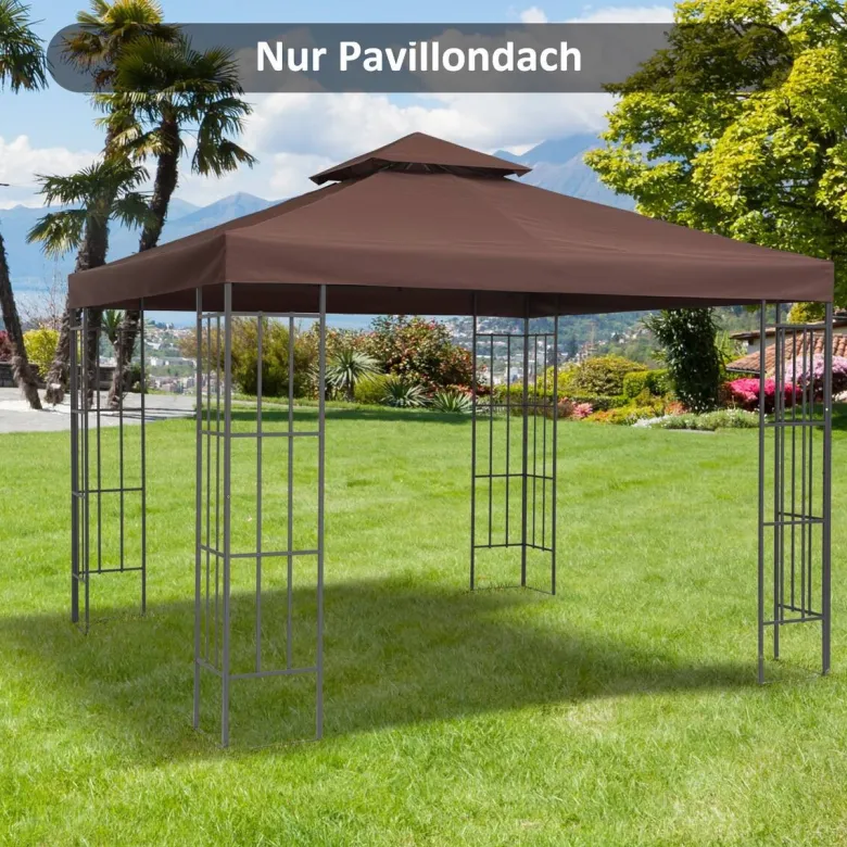 Outsunny Ersatzdach für Pavillon